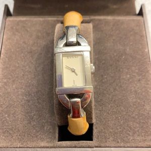 Gucci bamboo watch